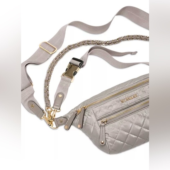 NWT MZ Wallace Quilted Crossbody Bag in rose gold metallic - Picture 6 of 8